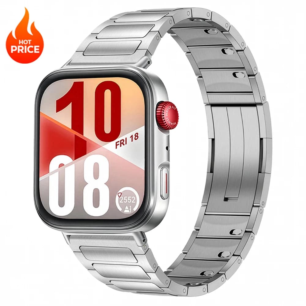 Cinturino in metallo per Huawei Watch Fit 4 Fit 4Pro Cinturino in acciaio inossidabile per Huawei Watch Fit3 Accessori cinturino Smartwatch