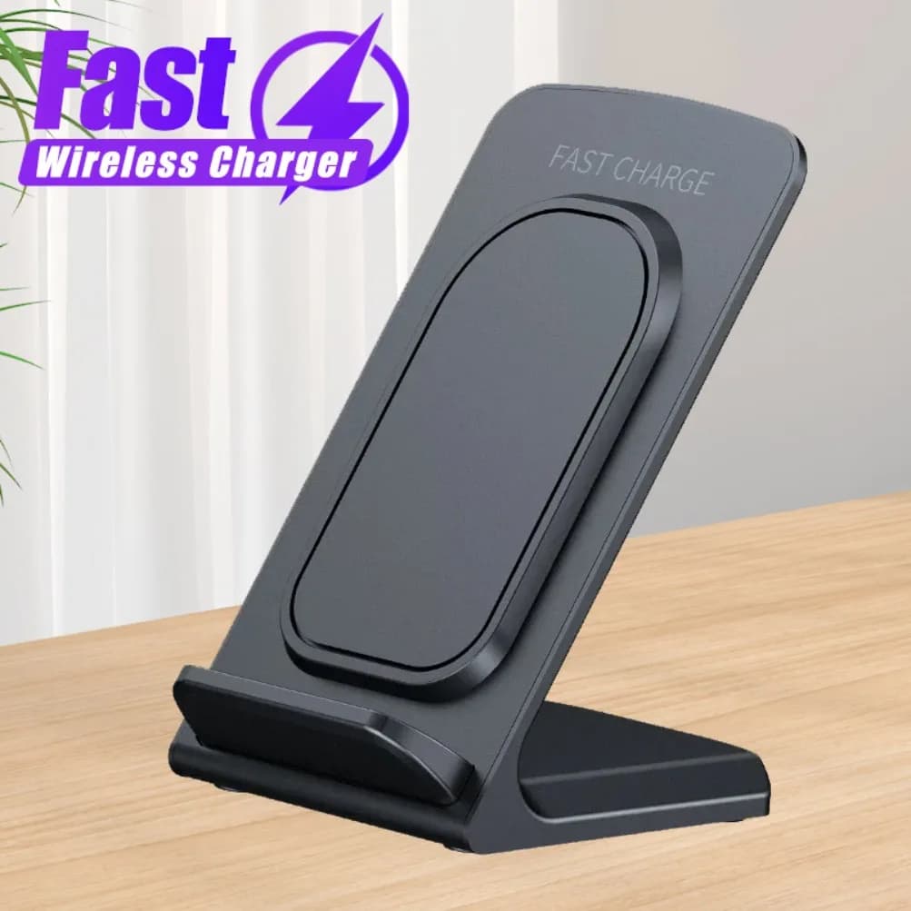 Supporto per telefono da tavolo dock per caricabatterie wireless per iPhone 16 15 14 13 12 Pro Max Samsung S25 S24 Xiaomi stazione di ricarica rapida