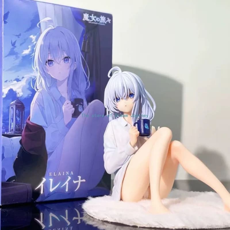 Statuetta di Irena in Pigiama, Personaggio Anime Bidimensionale, Ragazza Melancolica e Bella, Modellino Ornamentale per Auto, Regalo