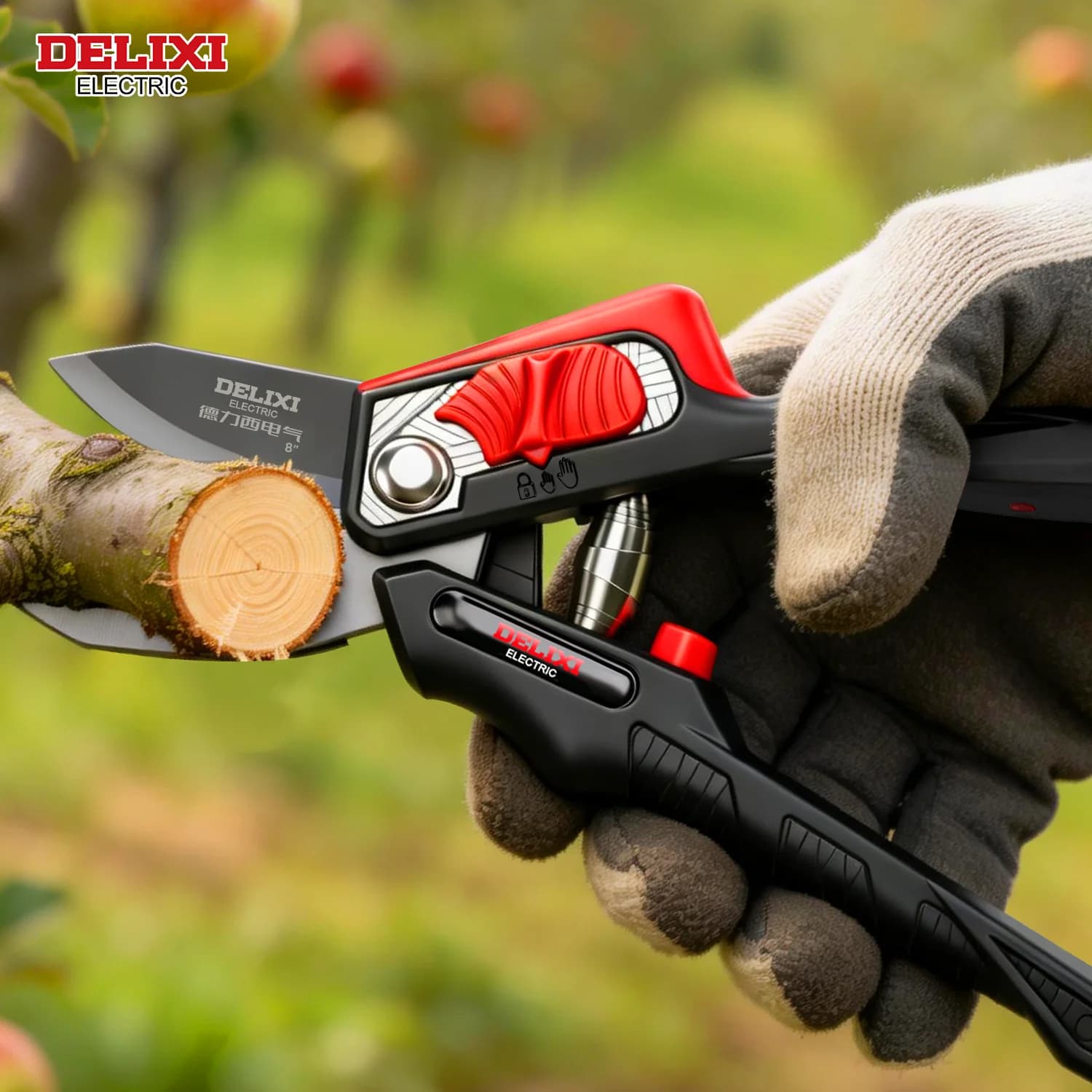 9 Inch Professional Power Scissors, Manual Tools for Gardening, Sharp Shears for Plant Power