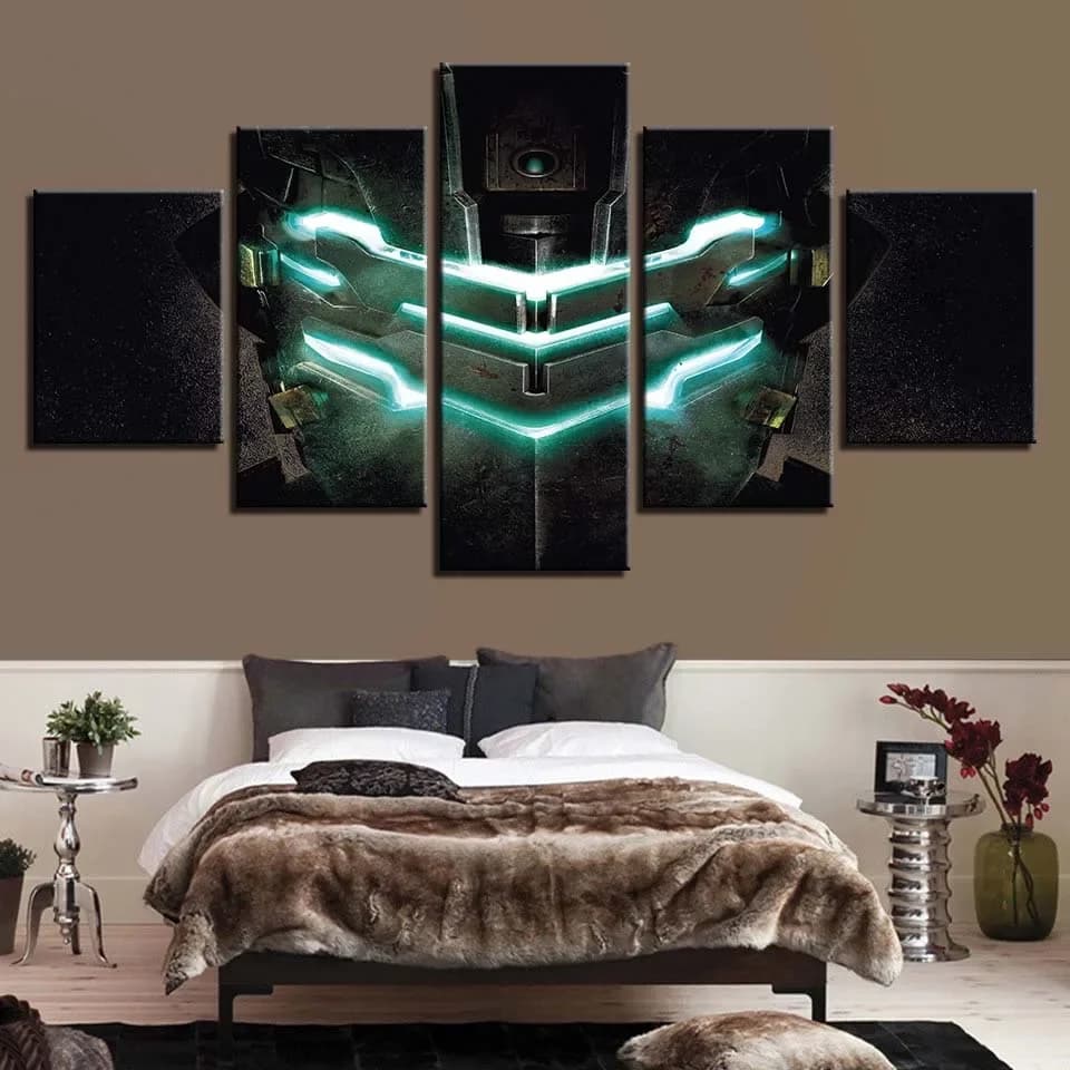 Frameless Frame 5 Pieces Dead Space Game Wall Posters Images Home Decorations Paintings for Kids Living Room Decorations