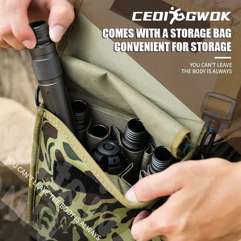 CEOI GWOK Adjustable Hiking Poles Lightweight Aluminum Walking Sticks with Anti Shock for Trekking Climbing Hiking Equipment