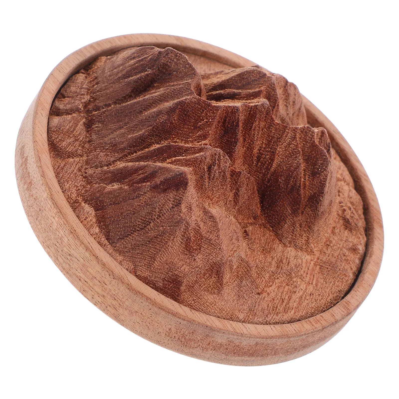 Diffusore in Legno a Forma di Montagna, Mini Diffusore di Oli Essenziali, Ornamento Profumato per Aromaterapia, per Casa, Ufficio, Camera da Letto, Soggiorno