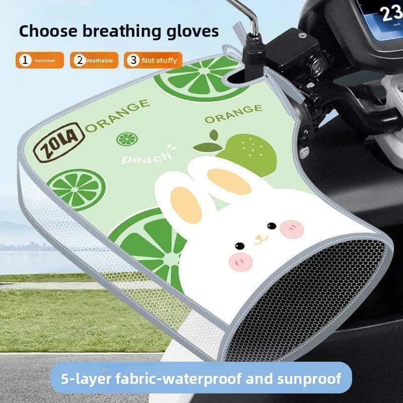 Copri maniglia per moto elettrica Guanti impermeabili estivi resistenti al sole sottili antivento per tutte le stagioni