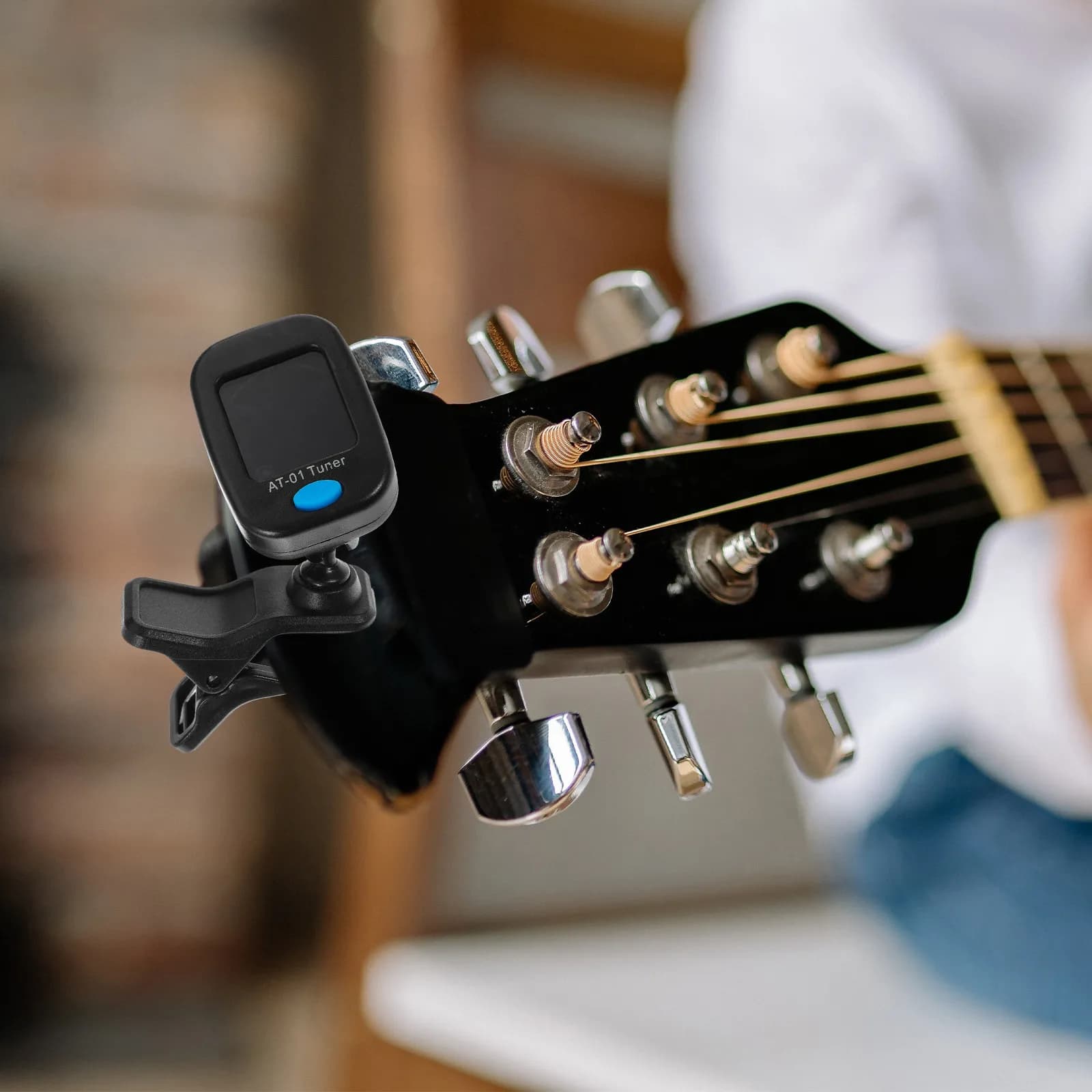 Accordatore per Chitarra Digitale Professionale, Strumento di Sintonizzazione per Ukulele, Violino, Basso, Attrezzatura Musicale Portatile Creativa