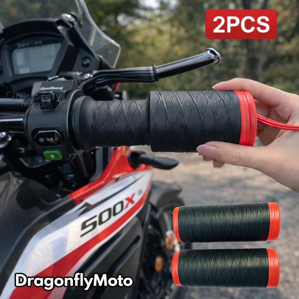 Copri manubrio in silicone per moto HONDA CB500X CB 500X CB500 X 2017-2021 2020 2019 2018, autoripiegante e antiscivolo