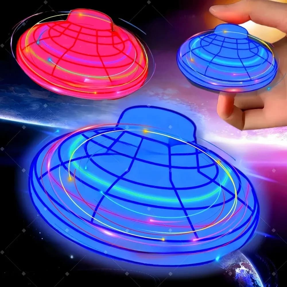 360 ° Palla volante Giocattoli Palla magica Volare Spinner Volo Giroscopio UFO Punta delle dita Drone Giroscopio a induzione per aerei Giocattolo di decompressione