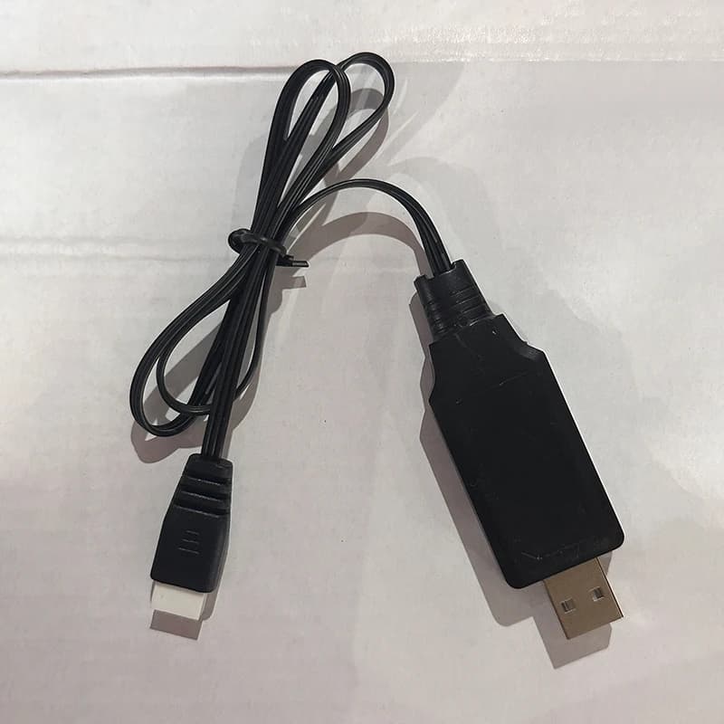 USB charger 2S 7.4V 1A for Lipo 7.4V 2S batteries with XH-3P Auto RC Connectors drones 7.4V batteries USB charging cable.
