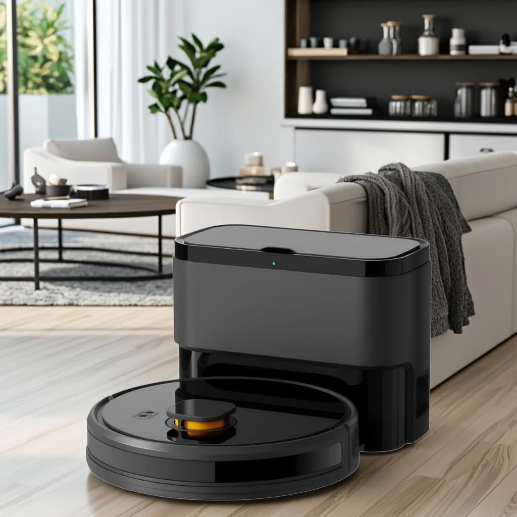 Intelligent Automatic Household Robot Vacuum Cleaner with Water Tank Dry Sweeping and Mopping Functions