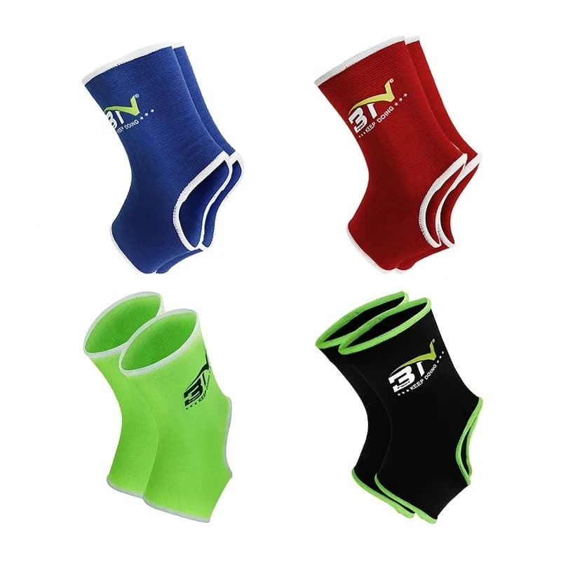1 paio di supporti per caviglia da boxe Supporti per caviglia traspiranti MMA Muay Thai Training Protezione per caviglia Accessori per allenamento da boxe