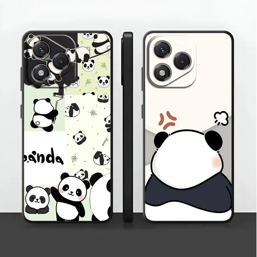 Funda Cover per telefono per Huawei P Smart 2019 P30 P20 Pro P20 Lite 2018 P20 P40 Lite Cartoon Cute Panda