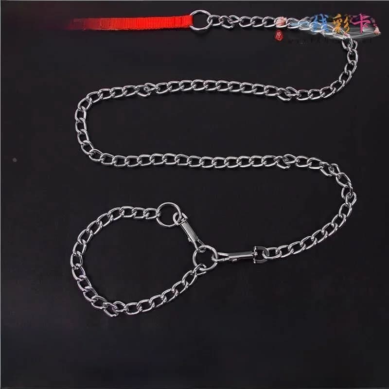 Durable Iron Dog Leash Large Medium Small Dogs Anti-Bite Tie Dog Leash Pet Supplies Comfortable Grip Walking Training Lead