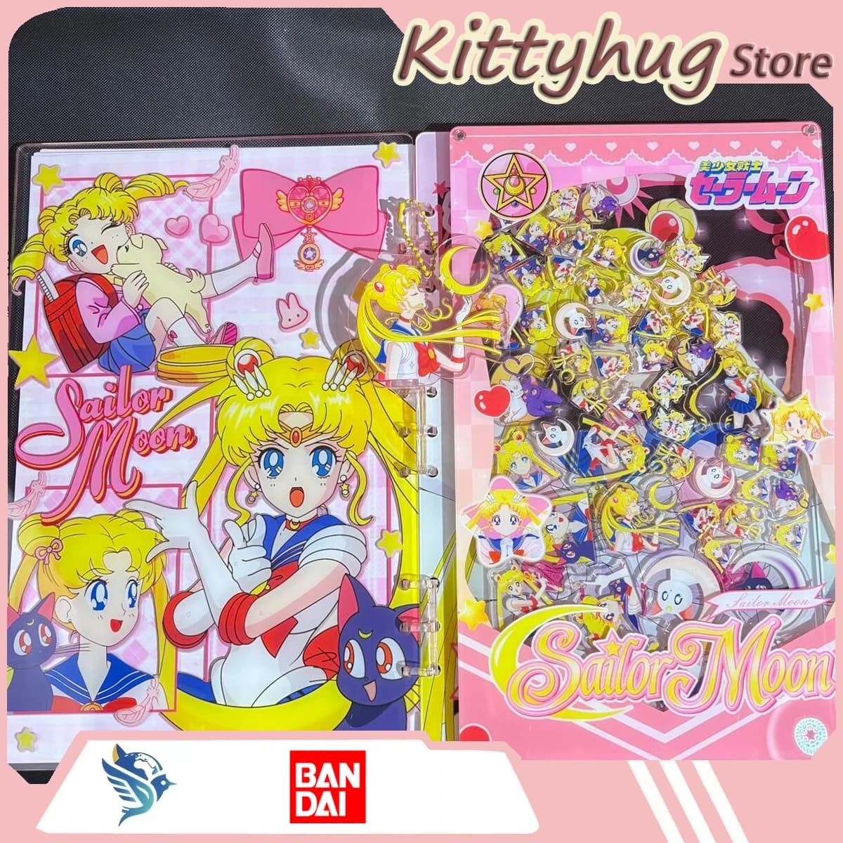 Sailor Moon Anime Peripheral Sailor Moon Student Laser Notebook Sailor Mercury Girl'S Gift