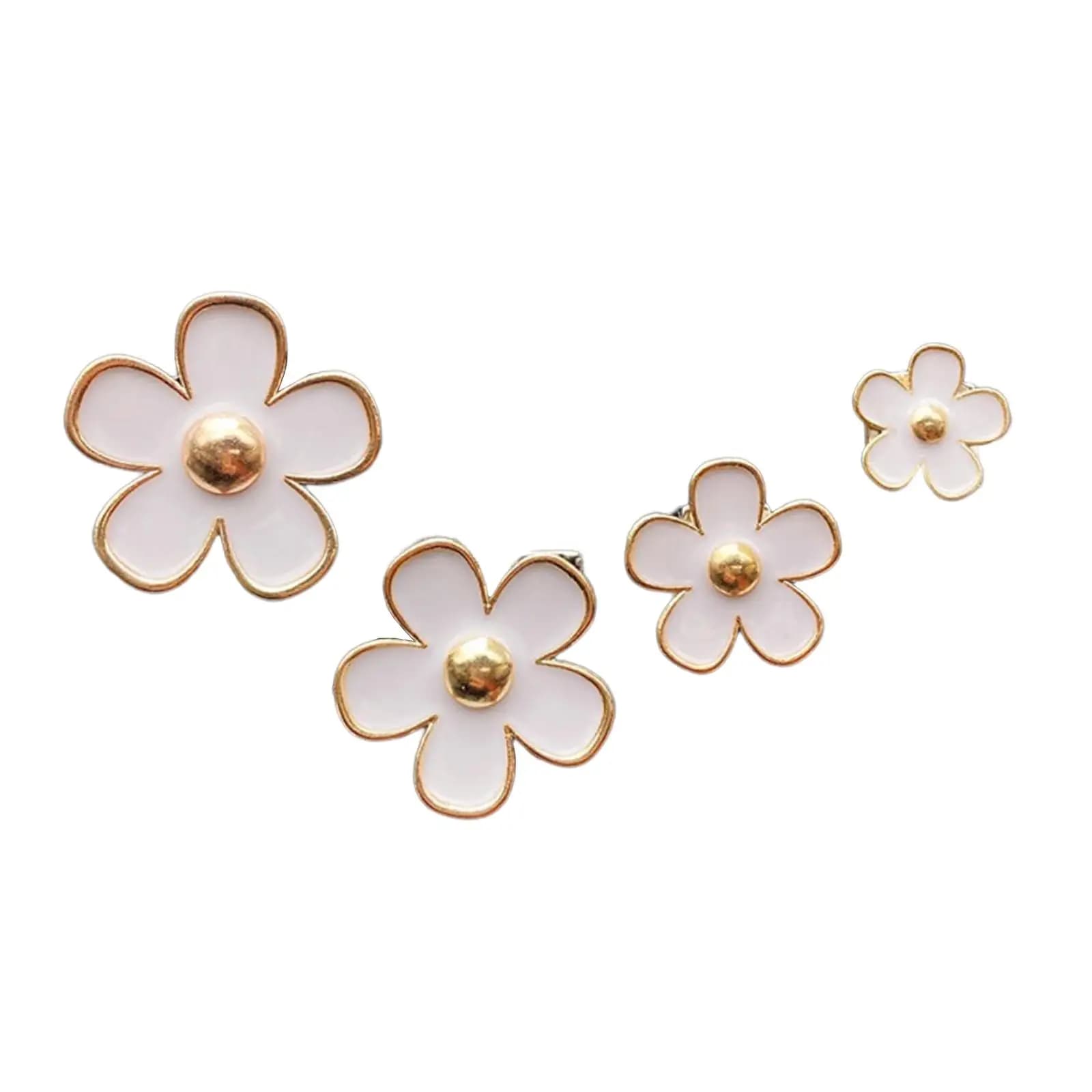 Set di 4 Clip per Bocchette dell'Aria Condizionata, Diffusore per Auto, Decorazione Interna in Lega, Clip Profumate Carine per Ragazze e Donne