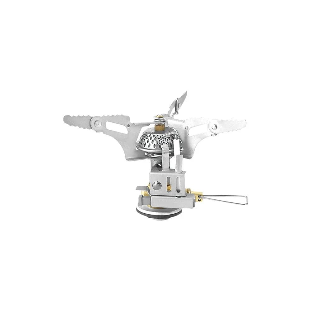BRS-3 portable camping stove high strength copper alloy and high temperature resistant stainless steel parts (Ti alloy), electronics