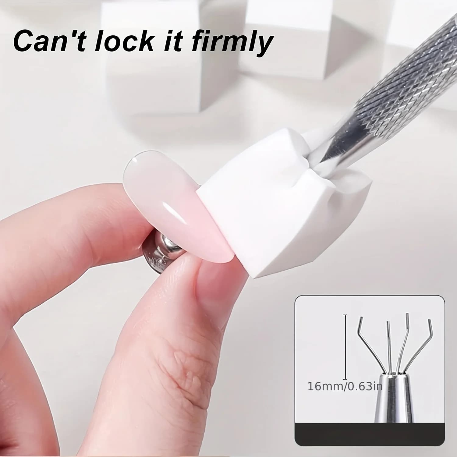 1 set di spugne e pinzette per nail art (1 set include 100 spugne e 1 pinzetta) Blocchi di spugna per nail art per disegni di unghie sfumati, cubi di spugna multilaterali, strumenti per nail art