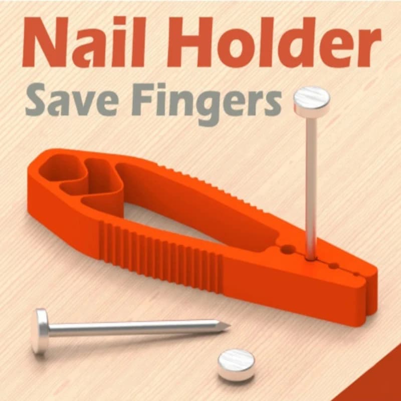 Nail Safety Grippers, Plastic Fin Protector with Anti-slip Joint for Wood Processing and Fai-da- ♪