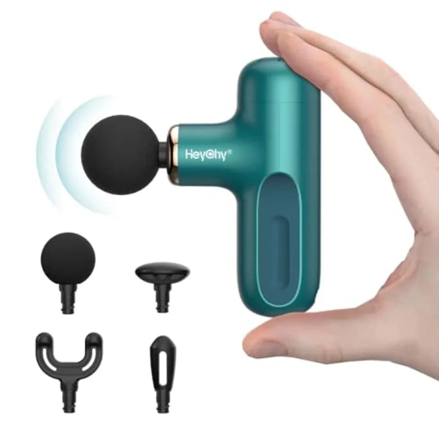 Mini Massage Gun, Deep Percussion Muscular Massage, Compact for Sport and Travel, Portable Massage Manual