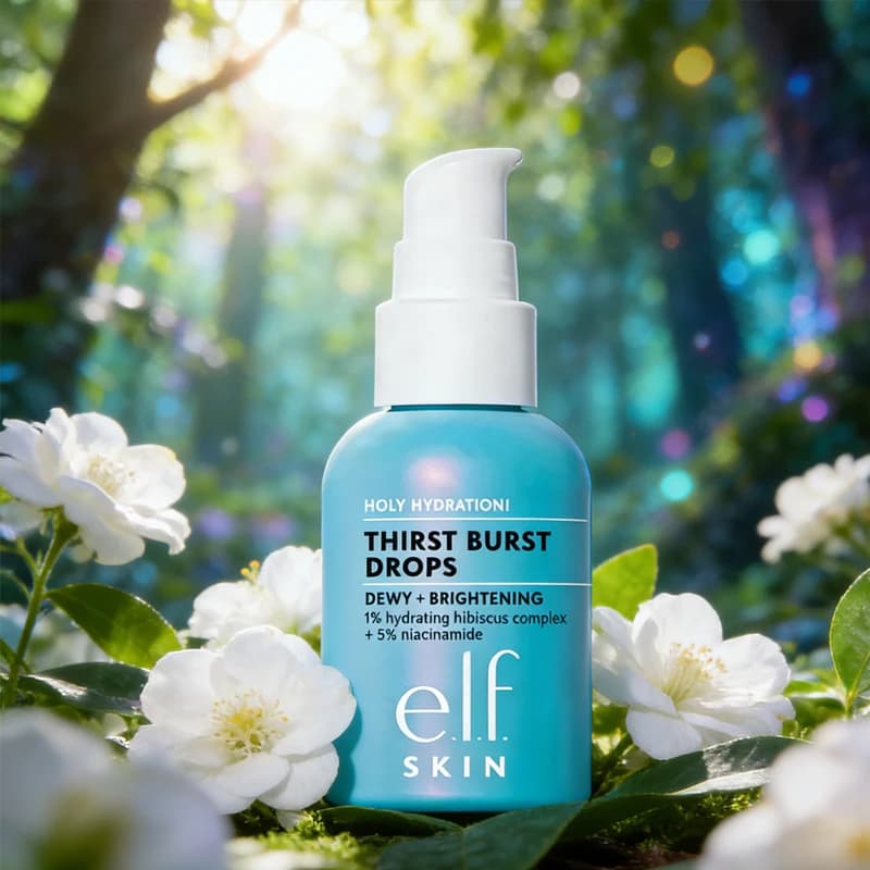 ELF Winter Moisturizing Nourishes The Skin Thirst Burst Drops Brightening Moisturizing Brightening Gel Essence Relieve Dryness
