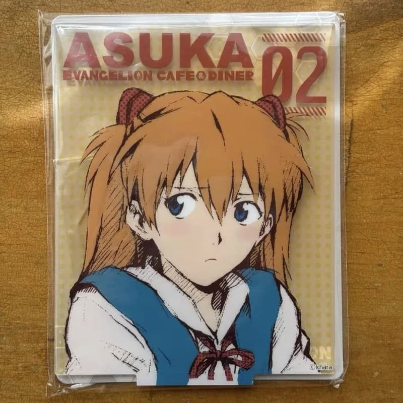 NEON GENESIS EVANGELION Plate Desk Decor Asuka 02 Standee Ayanami Rei 00 Collection Ornament Accesorios Acrylic Doll Mari 08