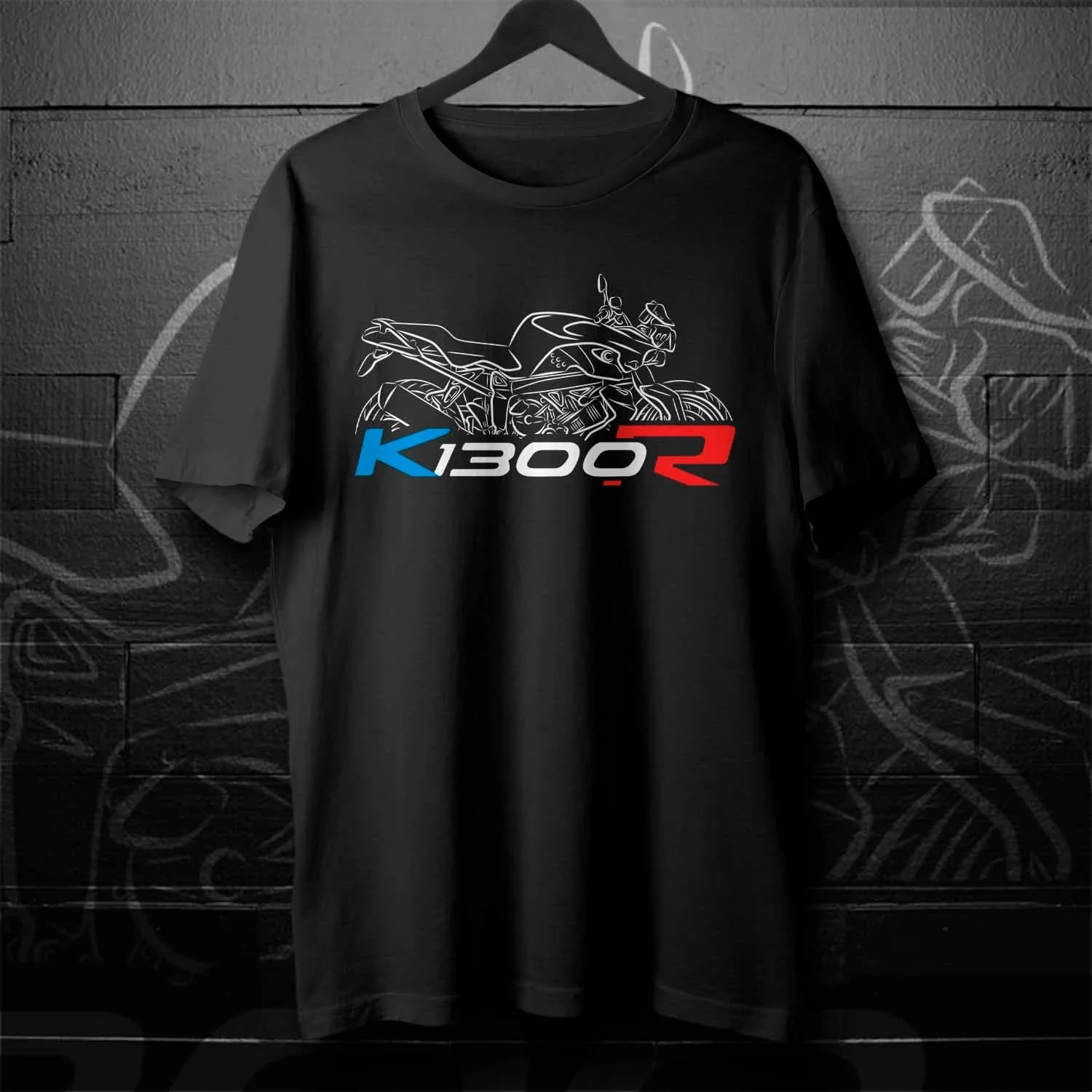 Retro German K1300R Motorcycle T-Shirt 100% Cotton O-Neck Short Sleeve Summer Casual Mens Tee Shirt Rider Streetwear