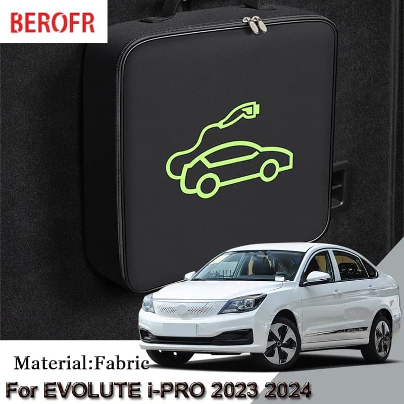 Custodia per cavo di ricarica per auto EV per EVOLUTE i-PRO 2023 2024 Spine per caricabatterie Prese Accessorio ignifugo impermeabile