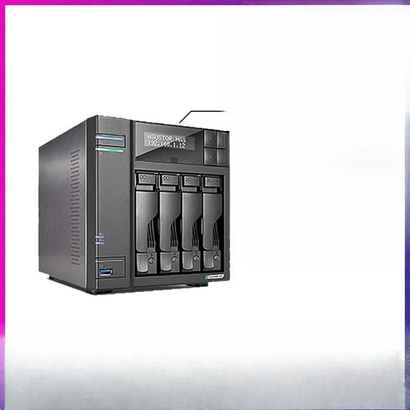 AS6704T Quad Bit Doppia porta 2.5G NAS Server di archiviazione di rete Memorizzazione condivisa dei dati