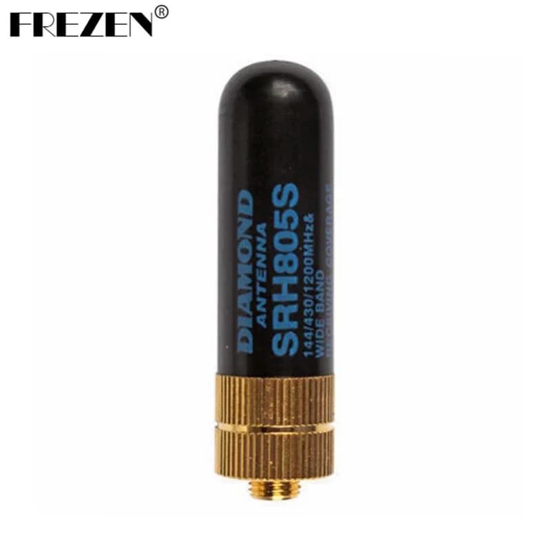 SRH805S Walkie Talkie Antenna Dual Band VHF/UHF144/430MHz Antenna ad alto guadagno SMA-Femmina per BaoFeng TYT WouXun Yaesu Kenwood