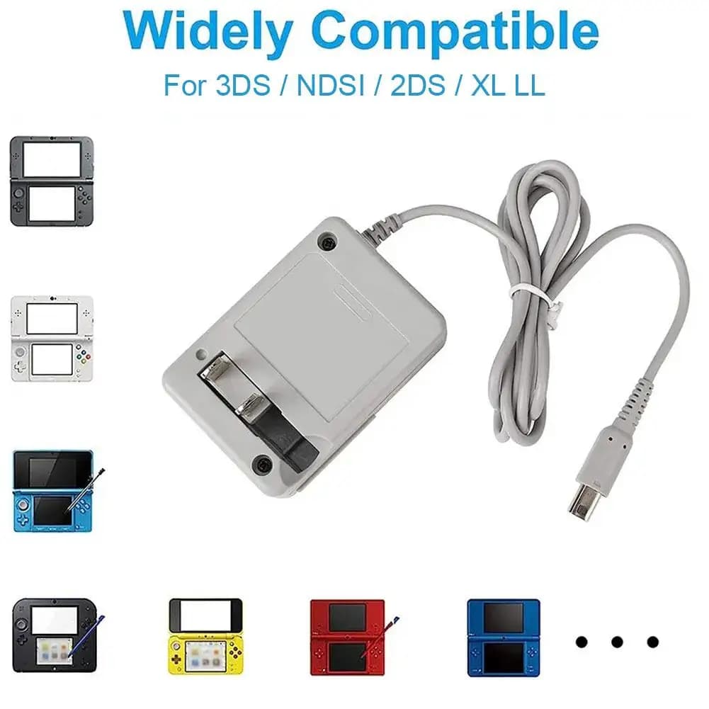 1/2Pcs US EU Plug Charging Charger AC Adapter For 3DS 3DSXL/LL NEW 3DS XL/LL 2DS XL/LL Power Supply For Nintendo DSi/NDSi