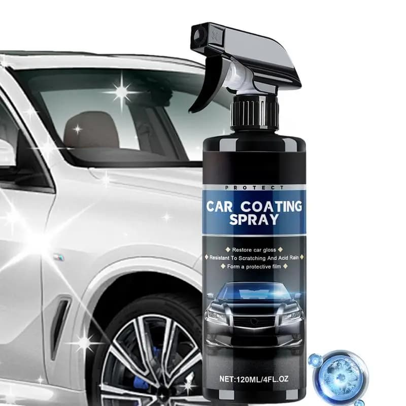 Rivestimento in ceramica Gloss e protezione per auto 120ml Rivestimento in ceramica per auto Protezione del rivestimento Graffi Detergente per macchie