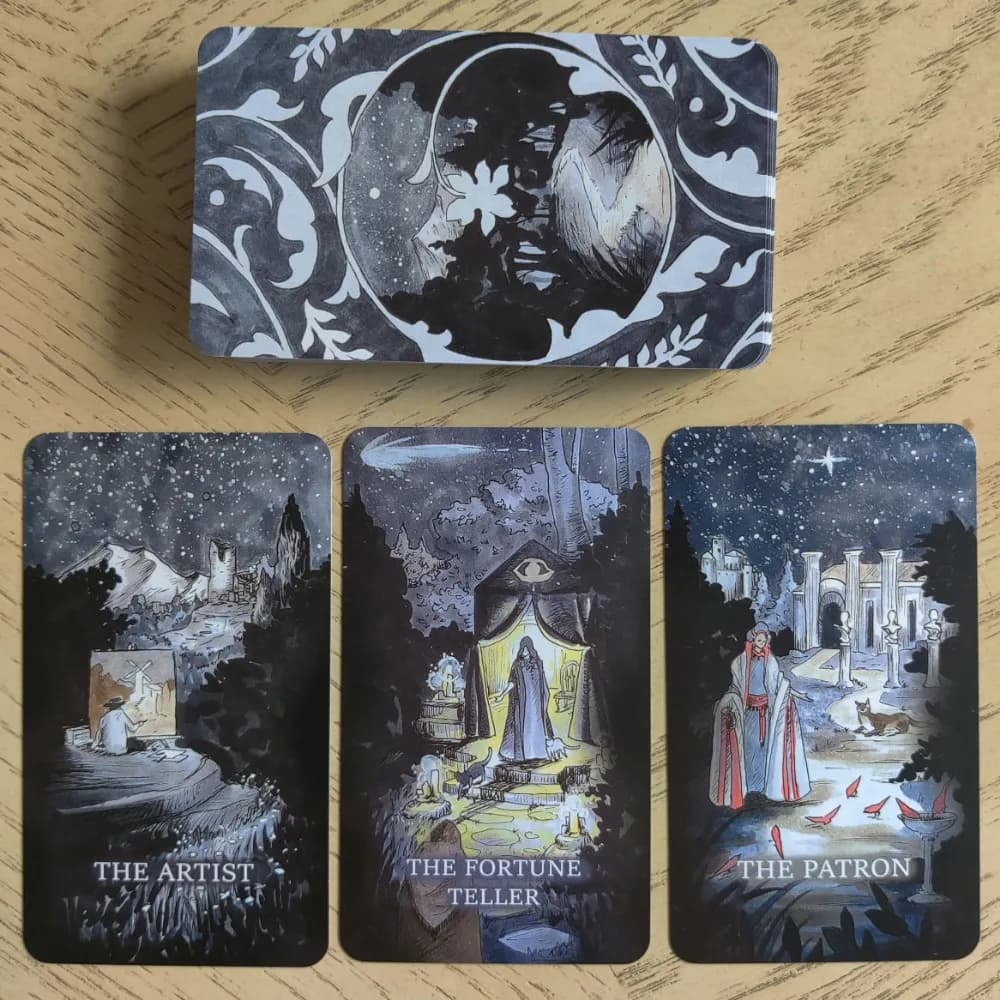 The Endless Oracle 9*6cm A Hand-Illustrated Myriorama Oracle Deck 56 Pcs Cards