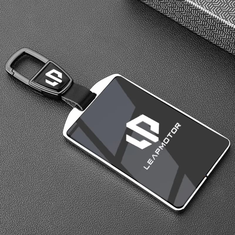 Car Zinc Alloy TPU NFC Card Key Cases Holder Cover Chain For Leapmotor C16 C11 C10 C01 B10 T03 S01 Car Accessories Styling