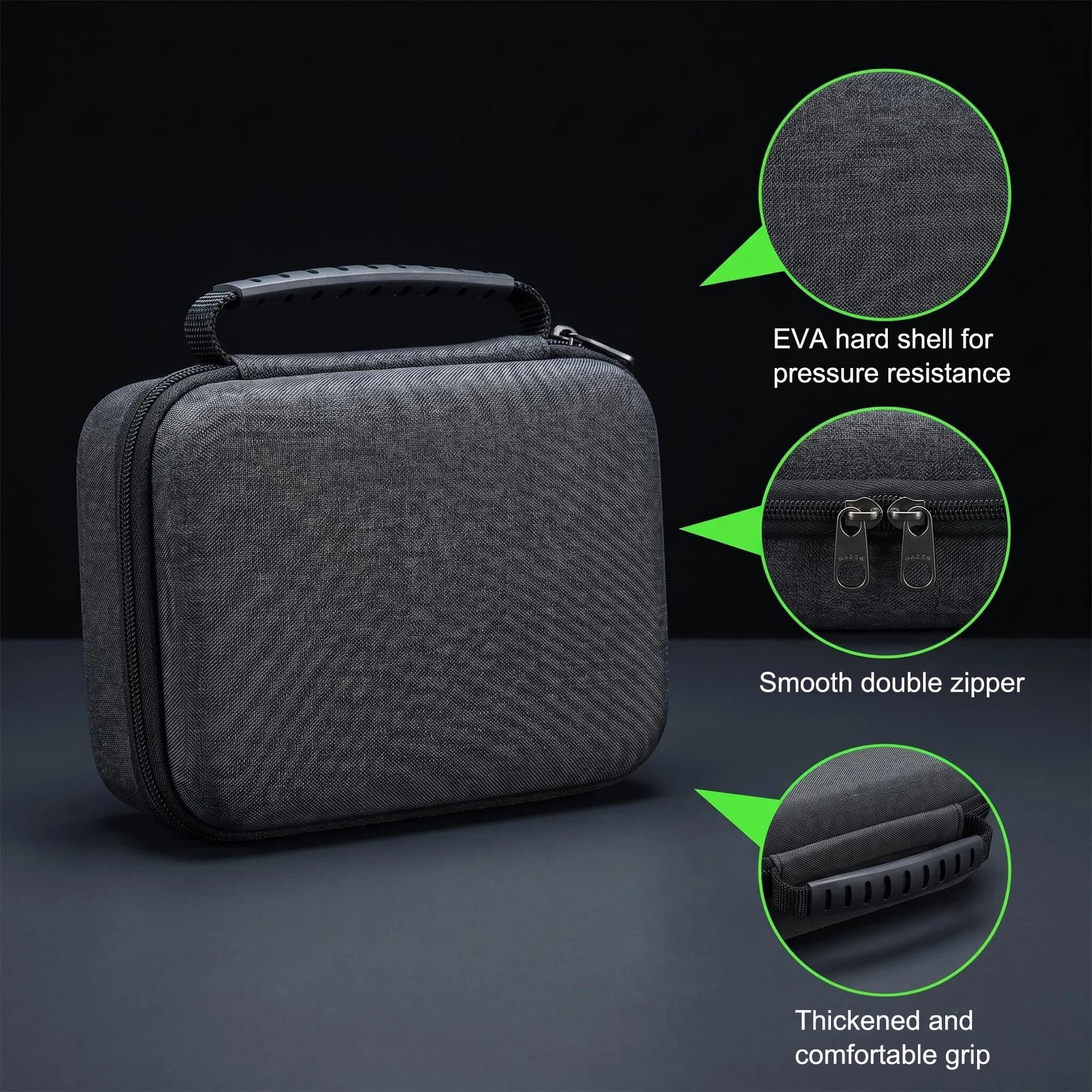 Hard EVA Carrying Case For Razer Viper V4 Pro/V3 Pro Gaming Mouse Portable Shockproof Storage Bag Protective Travel Mouse Case