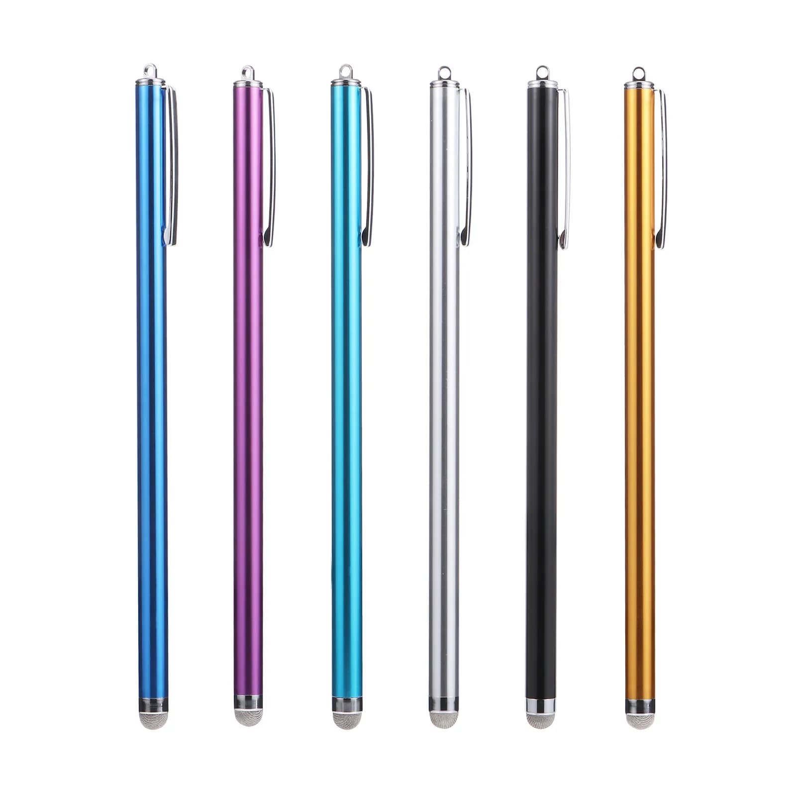 Set di 6 Penne Stilo Capacitive Universali per Tablet e Telefoni, per Disegno e Scrittura su Schermi Touch