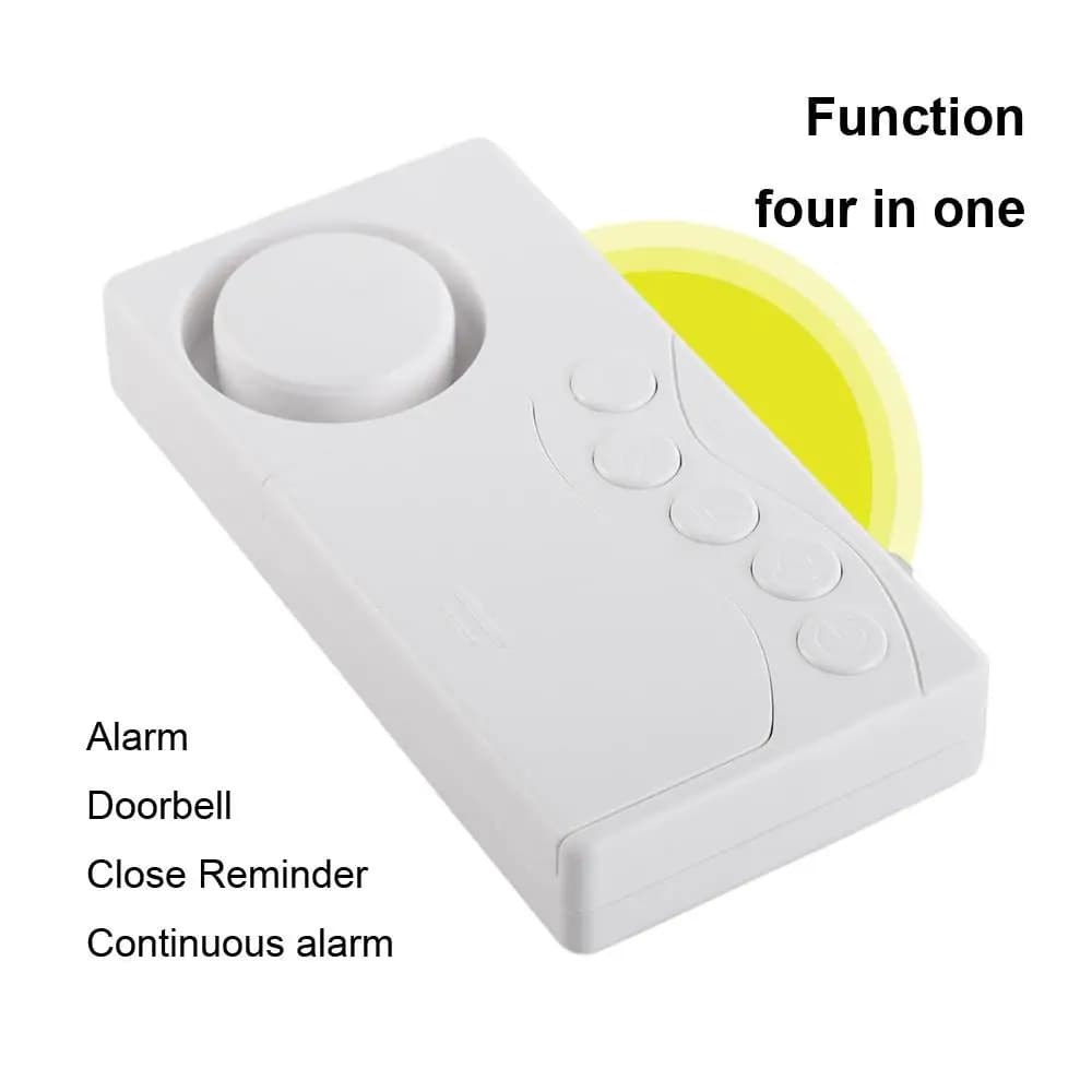 Home Security System Time Delay Door Annunciator Wireless Alarm Door Sensor Window Security Alarm Door Opening Sensor