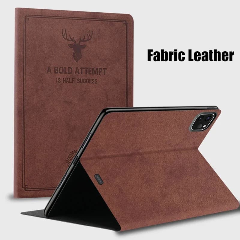 Premium Deer Head Case For Xiaomi Pad 8 7 6 5 4 Pro Plus 8" , Poco Pad X1 11.2 inch 2025 , Redmi Pad 10.6 " Leather Tablet Cover