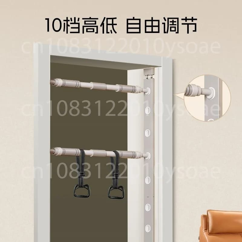 Door Frame Type Fitness Rack Horizontal Bar Pull-up Non-punching Fitness Equipment Wall Pull-up Rack Household