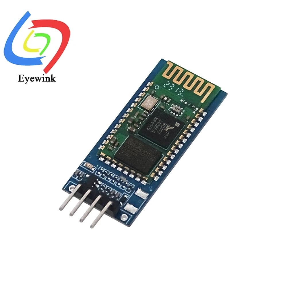 HC-05 HC-06 Master-Slave 6Pin/4Pin Pass-through Module Integrated Bluetooth Anti-Inversion Wireless Serial for Arduino