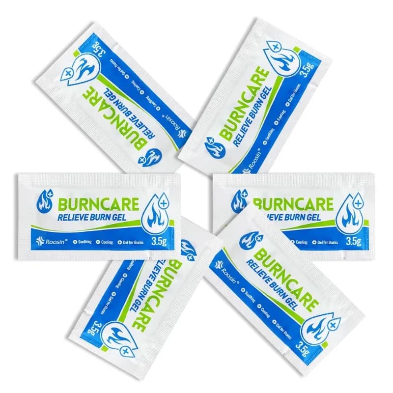 Medical 3.5g Burn Care Gel per medicazione per bruciare ferite cicatrici ferite cura Kit di pronto soccorso forniture mediche Bandaids carini