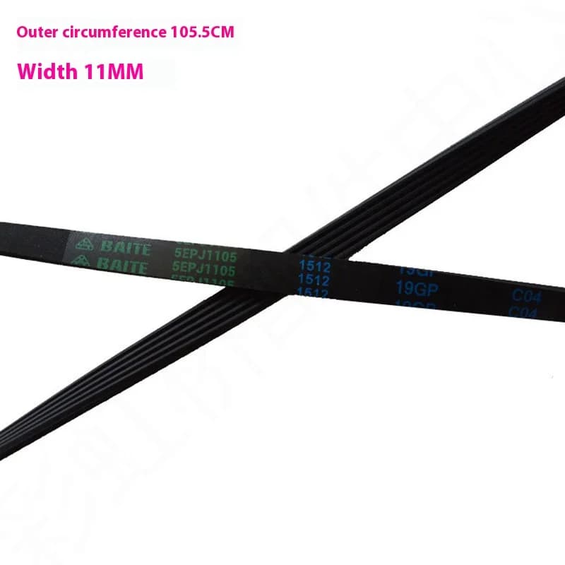 5EPJ1105 Sanyo Drum Washing Machine Belt 5EPJ 1105 5Gear Run Belt Original Authentic