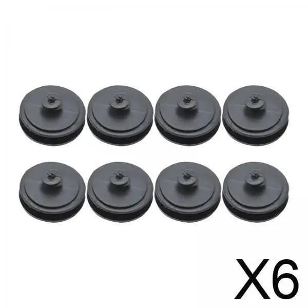 Clip per tappetino per auto in nylon antiscivolo Manopole universali per ritenzione tappeti per interni tappetini auto