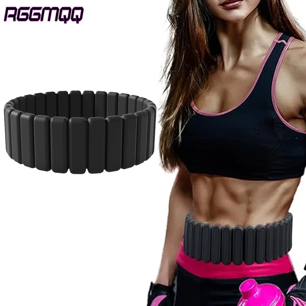 4 pounds weight lifting belt for men and women - Silicone adjustable gym belt for cross training | Breathable belt for workouts
