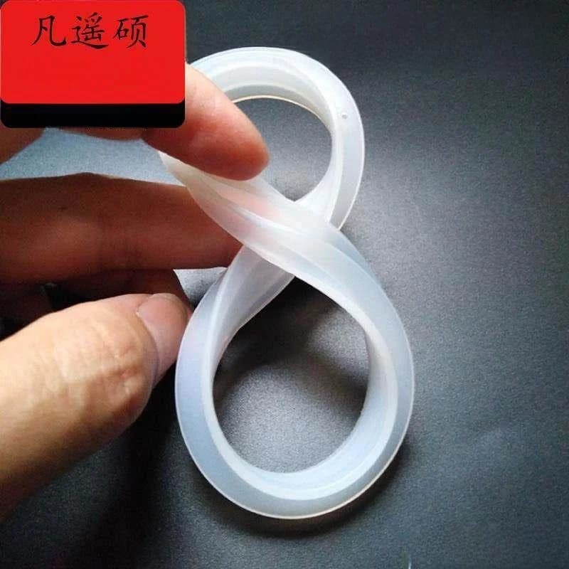 Silicone food cover, waterproof and dustproof rubber seal ring for glass and plastic containers, ideal for food use
