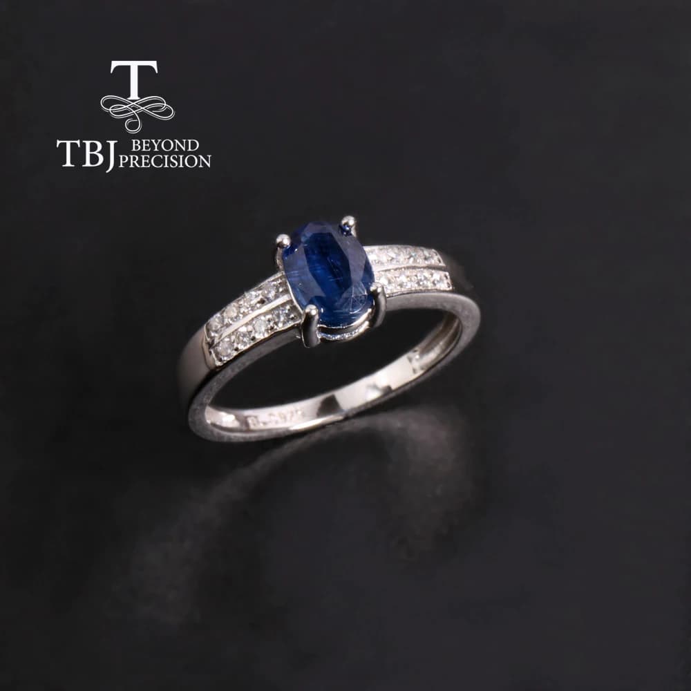 2026, Splendido design di lusso con gemme di cianite blu naturale per regali di compleanno e anniversario da donna, gioielli raffinati