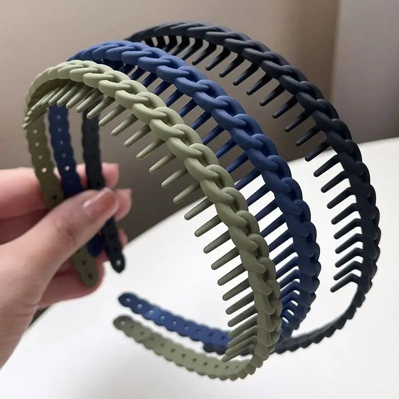 Fascia per capelli versatile e antiscivolo, accessorio per lavare il viso, fermacapelli per frangia e capelli ribelli, accessori per capelli da donna
