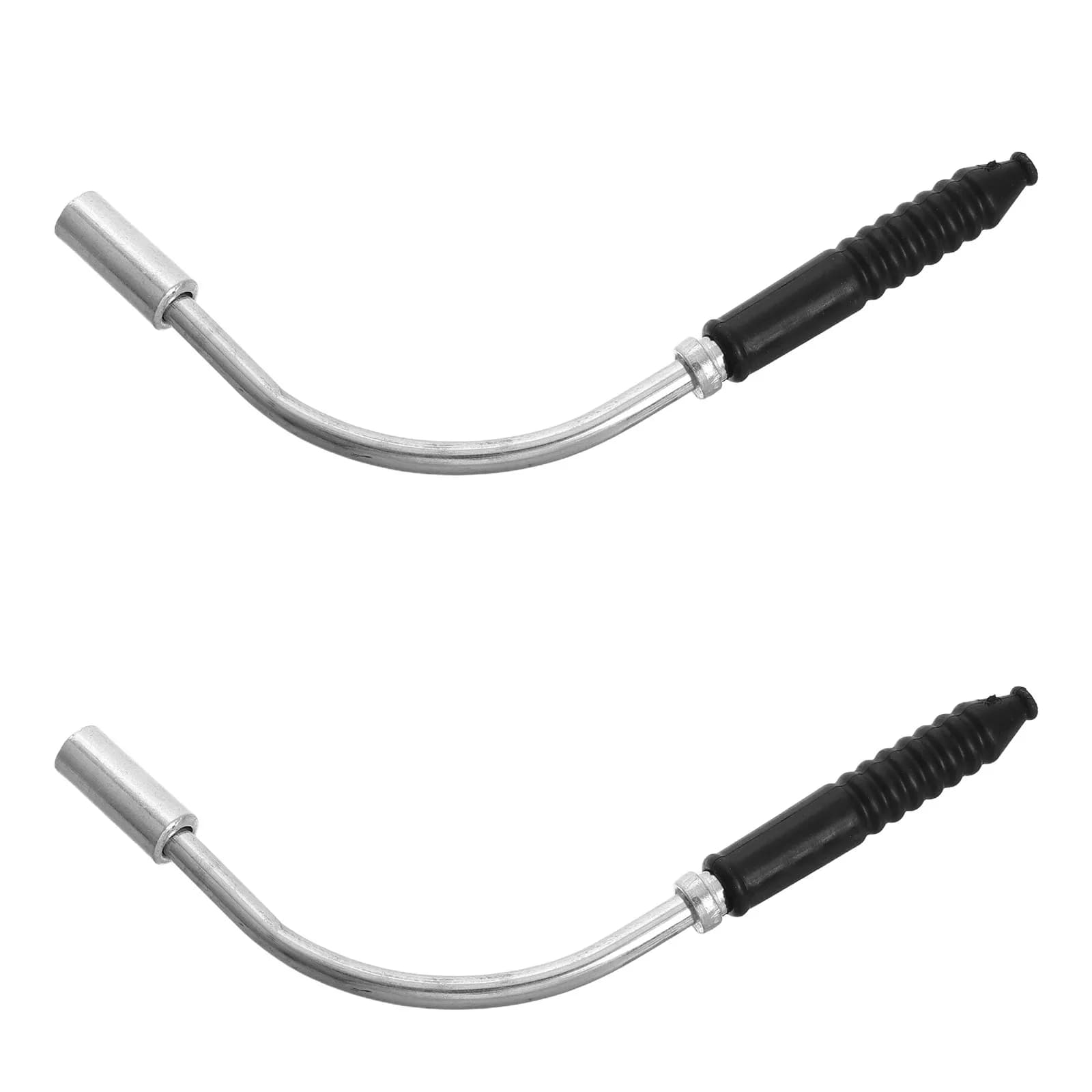 2Sets Bike Noodle Rubber Boot Cable Guide Pipe Bicycle Brake Bent Tube for Urban Road Cycling Enhanced Braking