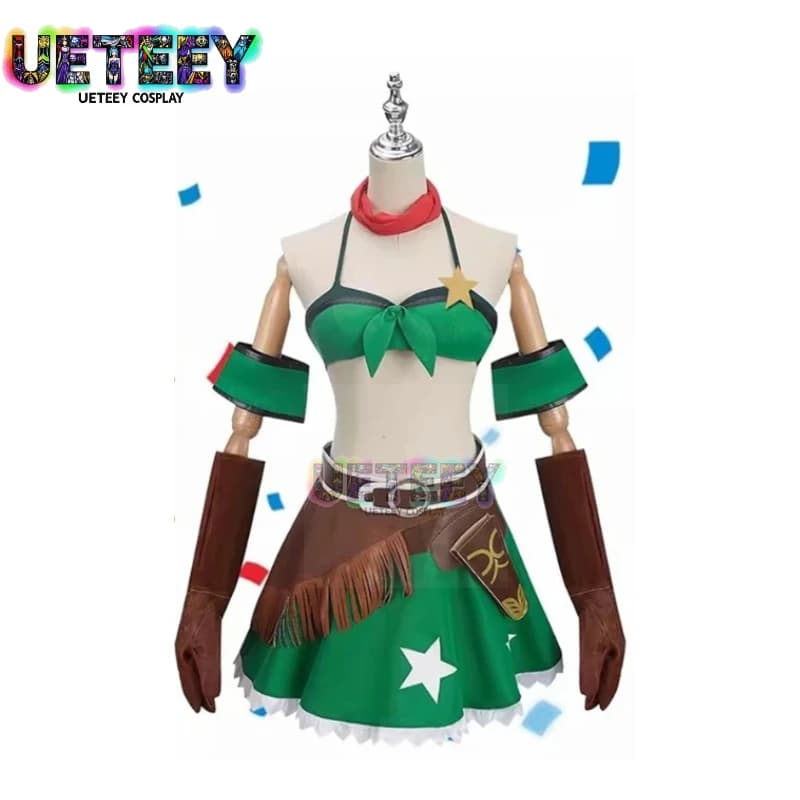 UETEEY COS Uma Musume Pretty Derby Taiki Shuttle Costume Cosplay Carnevale Halloween Costume natalizio per donna