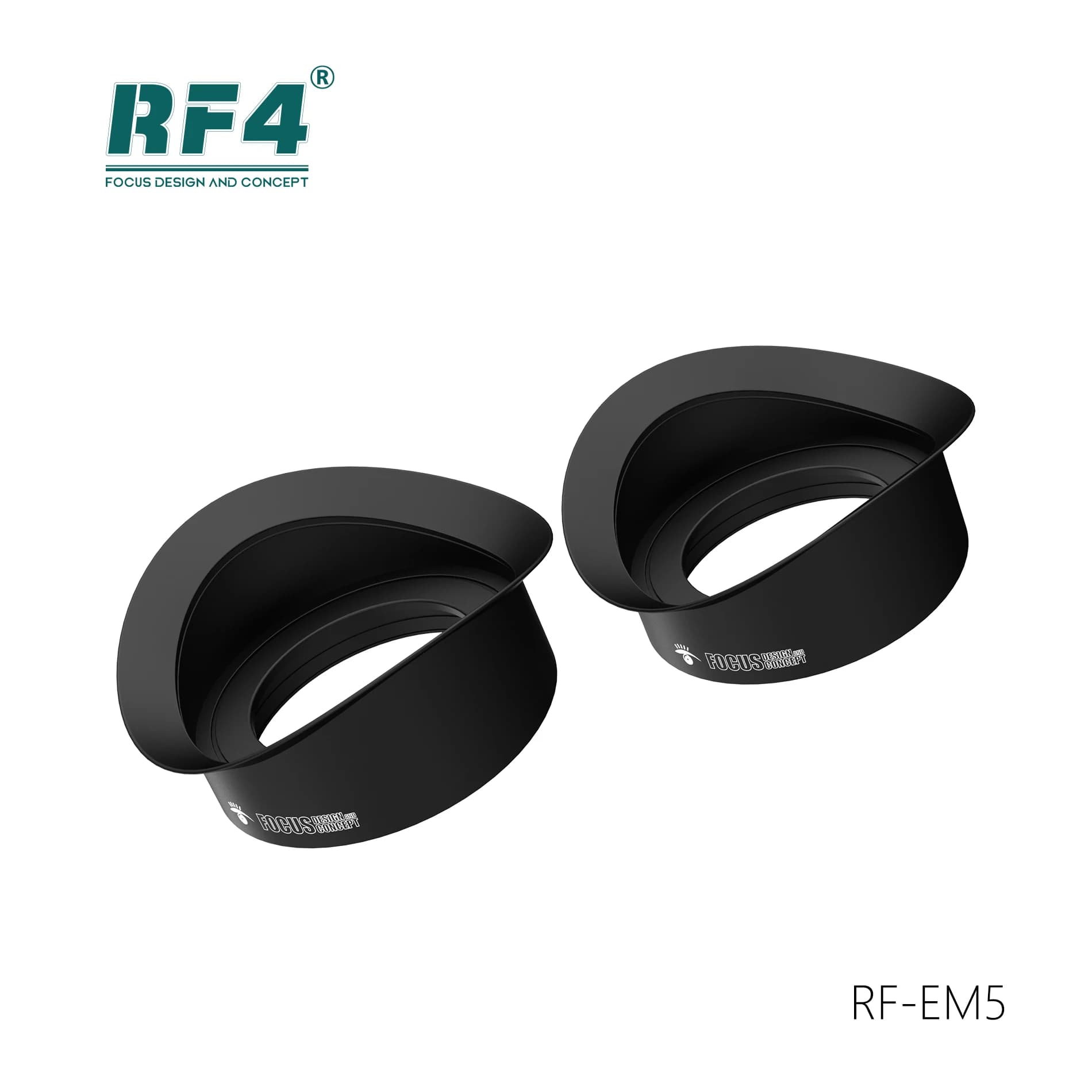 Gli occhiali per microscopio Stereo RF4 prevengono le perdite di luce Anti-fatica protezioni per gli occhi in gomma Shield Cups RF-EM5