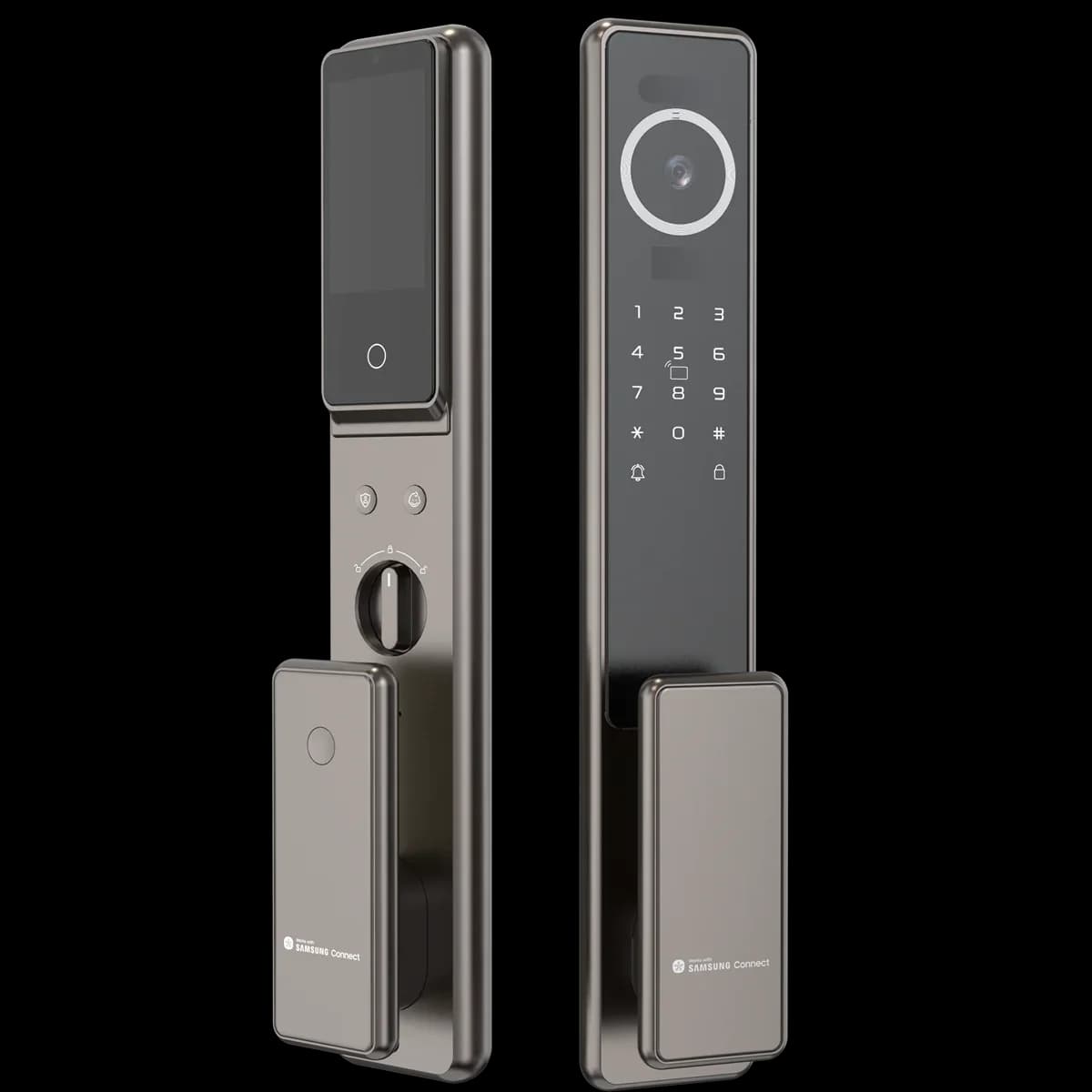 Obawa Samsung R60Max Serratura automatica digitale per impronte digitali con fotocamera 3D Face Password Card protezione antifurto