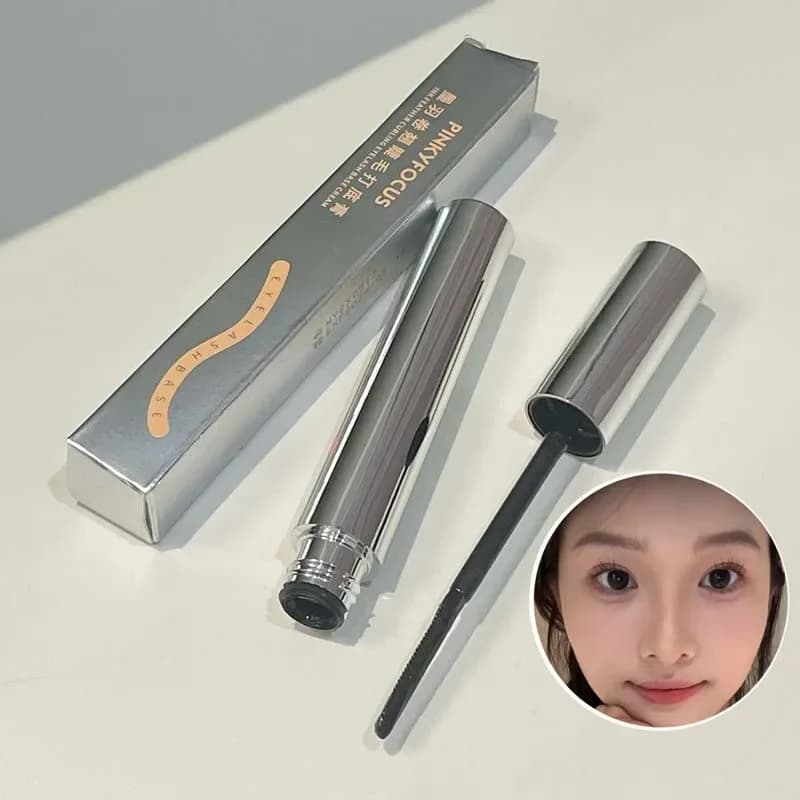 Waterproof Mascara Stretching and Modeling for Eyelashes, Black, Natural Extension Effect, Anti-slip